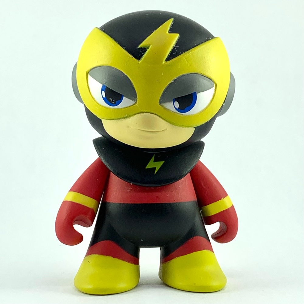 kidrobot Capcom Megaman Elec Man vinyl figure 3” 2015 Mini Series ElectMan Robot